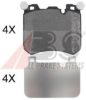 A.B.S. 37804 OE Brake Pad Set, disc brake